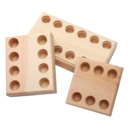 1PC Handmade Solid Wood Pliers Organizer Convenient Storage for Jewelry-Making Tools Keeps Workspace Orderly and Efficient