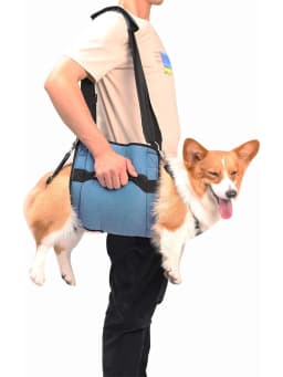 Pet Dog Carry Sling, Emergency Backpack Pet Legs Support & Rehabilitation Dog Lift Harness , for Dogs Joint Injuries,Arthritis