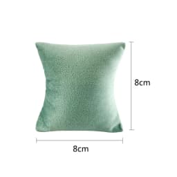 Multi-Color Velvet Jewelry Display Pillow - Watch Bracelet Bangle Anklet Organizer Hand-held Fashion Accessory Holder