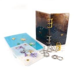 A4 A5 A6 A7 Notebook Cover Silicone Mold for Jewelry Resin Silicone Mould Handmade DIY Epoxy Resin Molds A7/A6/A5/A4 Size
