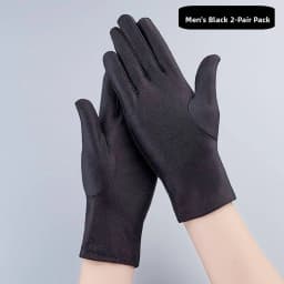 High-End Black White Gloves for Jewelry Watch Luxury Display Protocol Salesperson Guide Elegant Fashionable Gloves