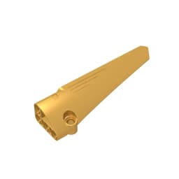 Gobricks GDS-1333 Technical, Panel Fairing # 6 Long Smooth, Side B compatible lego 64393 pieces of children's DIY