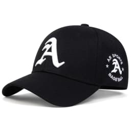 Unisex Gothic Letter A Embroidery Baseball Caps Spring And Autumn Outdoor Adjustable Casual Hats Sunscreen Hat