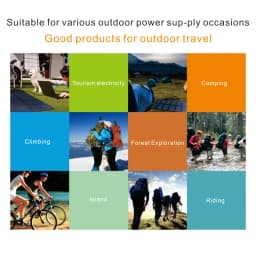 1000W Solar Folding Panel Ecoworthy Portable Bag USB Solar Charger Outdoor Power Hiking Camping Power Generator Gift Alo Ugree