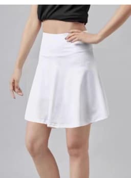 Quick Dry A-Line Skirt Running Skort Tennis Skirt Badminton Sport Shorts Casual Half-length Skirts Breathable Women's Skirt