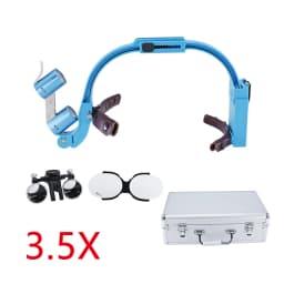 2.5X 3.5X Dental LED Head Light Lamp For Magnification Binocular Loupes 5W Light Dentisit Surgical Headlight Lab Equipment