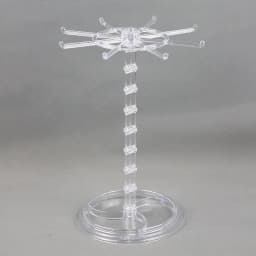 Keychain Hanger Pendants Display Rack Storage Rack Rotatable Rack Hair Ring Rope Desktop Finishing Holder For Earrings Watch