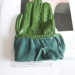 New Women's Sheepskin Gloves Thin Unlined Rivet Style Colored Driving Leather Gloves