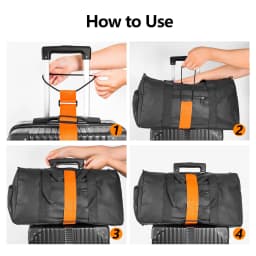 Airplane Pattern Luggage Straps Bag Bungee Suitcase Adjustable Belt, Travel Suitcase Elastic Strap Belt Luggage Accessories