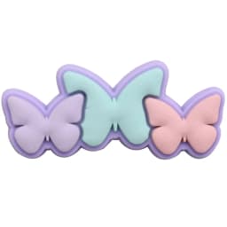 1Pcs Mermaid Tail Rainbow Unicorn Star Moon PVC Garden Shoes Charms Accessories DIY Shoe Decoration Sandals Ornament