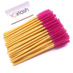 50/10 PCS/Pack Disposable Eyelash Swab Mini Individual Lash Applicators Mascara Brush Eyelashes Extension For Maquillaje Makeup