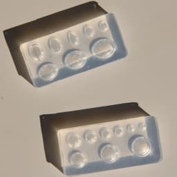 Decoration Silicone Mold Using on Acrylic False Nails Gel Nails Artificial Nails Oval Round Art Molds Y08E