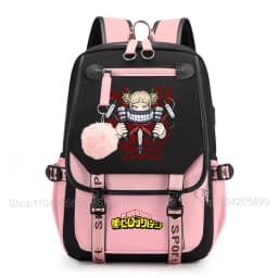 My Hero Academia Anime Print Student Backpack Lightweight Casual Daypack for Girls School Travel