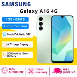 Samsung Galaxy A16 4G Global version Smartphone MediaTek Helio G99, 6.7" Super AMOLED 90Hz Display, 5000mAh Battery, 50MP Camera