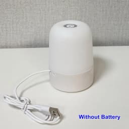 AITHEA Rechargeable Touch Sensor LED Night Light 3-Color Dimmable Portable Bedside Table Lamp for Bedroom Reading Room Decor
