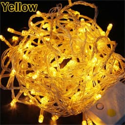 10M 100 Led String Garland Christmas Tree Fairy Light Chain Waterproof Home Garden Party Outdoor Holiday Decoration 220v EU