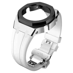 Mod Kit For Casioak GMAS2100 Stainless Steel metal Case Rubber Strap for Mod Kit GMA-S2100 4thGen Replacement shoc K Accessories