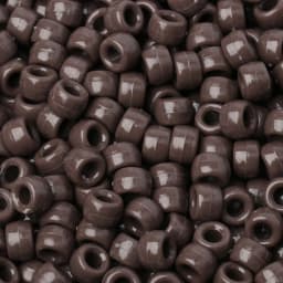 100pcs Luminous Pony Beads 6x9mm Acrylic Beads Big Hole Spacer Beads For Diy Craft Jewelry Charms Bracelets Making Hair Supplies