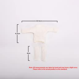 Sexy Off Shoulder Sweater Doll Clothes With Stacked Socks For OB11 Fits ASi Mitian Freedom Proposition 1/12 BJD Dolls