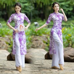 Red National Dance Costume Mesh Outfit Performance Practice Uniform White Net Shirt Square Dancing Traditional Costume Women