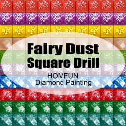HOMFUN Resin + Fairy Dust + AB Drill Photo Custom Full Drill 5D DIY Diamond Painting Private Cross Stitch 3D 5D Embroidery Decor