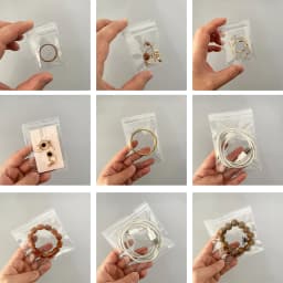 10/20 Pieces Self-sealing Bracelet Earrings Plastic Transparent Jewelry Gift Storage PVC Bag For Small Business Customize Logo