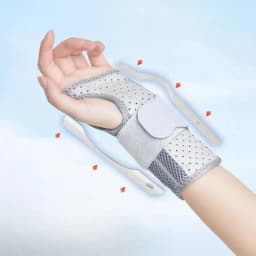 Orthopedic Carpal Tunnel Wristband Adjustable Wrist Support Splint Support Hand Brace with 2 Stays Breathable Wrist Protector