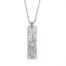 E.B.belle 18k Gold Plated Rectangle Shape 12 Constellation Pendant Necklace Stainless Steel Waterproof Fashion Women's Jewelry
