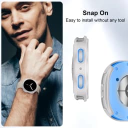 Cover Case For Samsung Galaxy watch 9/8 classic 46mm 40mm 44mm Screen Protector PC Hollow Bumper shell Galaxy watch 8 Protective