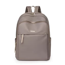 Waterproof Nylon Backpack for Women Lightweight School Backpack Multi-Pocket Travel Daypack Elegant Leisure Backpack with Zipper