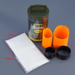 Hirisi Carp Fishing Accessories PVA Bag Loading System Baiting Tool P211 for Solid Bags Fast Melting Mesh