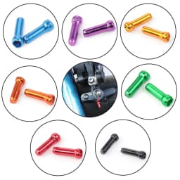 50 PCS Bicycle Cable End Caps Bike Wire End Caps Brake Derailleur Shifter Cable Tips Crimps MTB Bike Bicycle Accessories