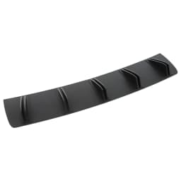 10 Fins Rear Shark Chassis Fin Style Curved Bumper Lip Diffuser For Audi A3 A4 A5 A6 Spoiler Universal Car Rear Bumper Lip 2pcs