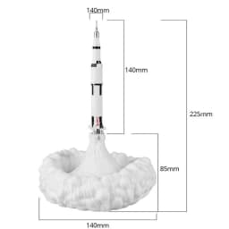USB Rechargeable Space Shuttle Rocket LED Table Lamp 3D Print Night Lamp Ambient Light Room Bedside Desktop Decor Children Gift