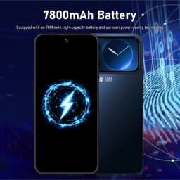 K-Touch Mobile Phones Note 17 Pro Android 15 Smartphone 7.3 Inch 5G Dual Sim Cell phone 16 + 48MP 22GB + 2TB 7800mAh Power Battery Face Unlock WiFi Cellphones For Men Women