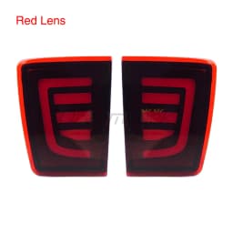 LED Rear Bumper Tail Light For Mitsubishi Pajero Shogun Montero V85 V87 V93 V95 V97 V98 2007-2020 Brake Lamp w/ Dynamic Turn L+R