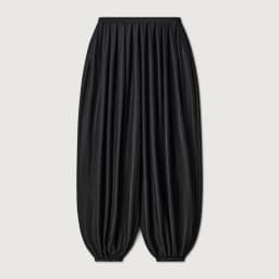PUAL Luxury Satin Lantern Pants 2025 | High-Waisted Ruched Baggy Trousers | Elastic Cuff Harem Pants | Elegant Loose-Fit Women's