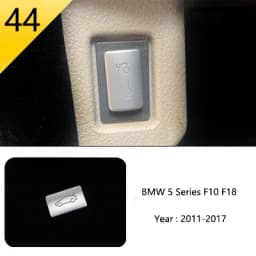 Car Styling Console Multimedia AC CD Panel Decoration Frame Cover Trim Strip Sticker For BMW 5 Series F10 F11 F18 Accessories