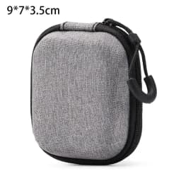 1Pcs Portable Game Console Case For RG35XX H Game Console Case Storage Bag Protective Zipper Carry Bag EVA Hard Handbag