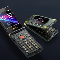 Yeemi M7 Durable Outdoor Phone GSM 2G Two Large Screens MP3 MP4 Dual SIM Large Button SOS Quick Dialing High Sound Phone