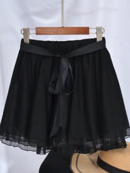 A-Line Skirt Women's Summer New Sle Chiffon Se Pants Small Size Trendy f Skirt High Waist Sweet Fairy Skirt