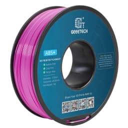 Geeetech ABS+ 3D Filament 1.75mm 1KG Plastic, 3D Printer Material, Tangle-Free, Non-Toxic, Vacuum Packaging White Black