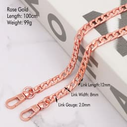 30/60/120cm Purse Bead Chain Strap for DIY Replacement Women Shoulder Crossbody Handbags Chain Bag Straps Hardware