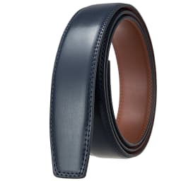 3.5cm Belt No Buckle Cow Genuine Leather Belt Body for Automatic Buckle High Quality Black White Belts Without Buckle Cowskin