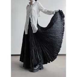 UMI MAO Dark Extra Large Fold Irregular Skirts Femme 2024 Spring Summer Crowd Design Sense Large Swing Skirt For Women Y2K