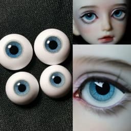 New Resin Eyes Doll Eyeball For 1/6 1/8 1/3 BJD Doll OB11 DIY Handmade Eyeball 10mm/12mm/14mm/16mm Doll Accessories Eyeball Gift