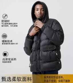 Men Winter Multi Pocket Cotton Coat Fleece Lined Thickened Windproof Thermal Jacket Casual Versatile Fashion Outerwear For Daily