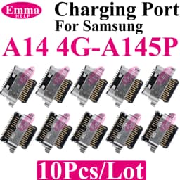 10pcs Charging Port Dock Plug For Samsung A06 A07 A05 A04 A13 A14 A15 A17 A25 A31 A50s A51 A16 USB Charger Connector Socket