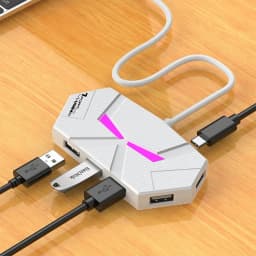 Multi USB Hub Usb Splitter 4/7 Ports 2.0 Usb Expander Cable 60/120CM High Speed Adapter For PC Transmission Hard Drive