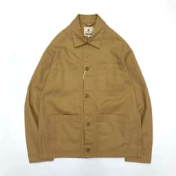Men's 100% Cotton Work Jacket With Multi-Pocket Autumn Winter Turn-Down Collar American Style Cargo Thin Loose Jackets And Coats